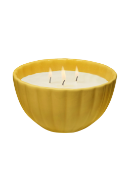 Fariboles - Bougie Jaune Miel Soleil 240g