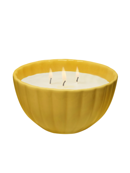 Fariboles - Bougie Jaune Miel Soleil 240g