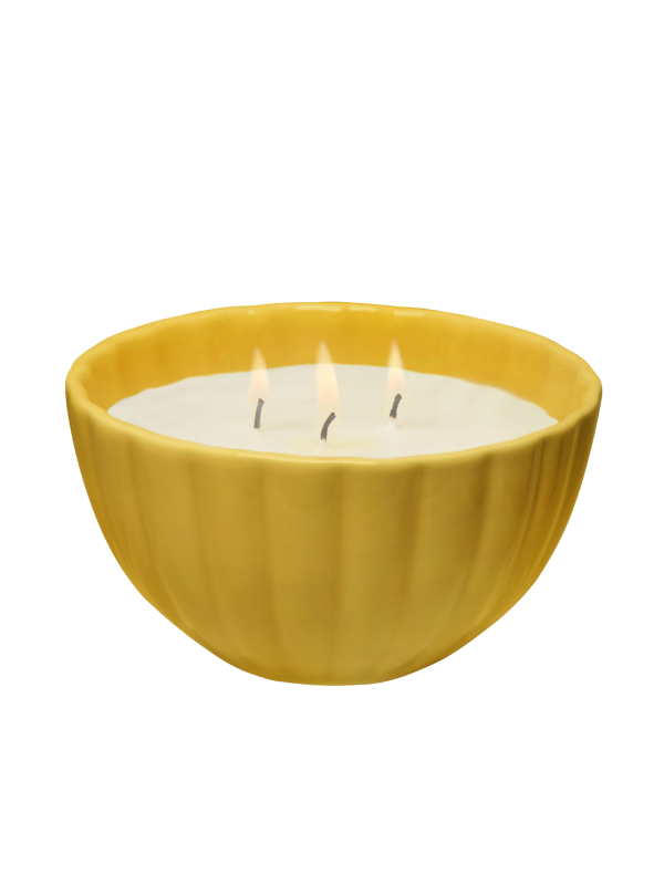 Fariboles - Bougie Jaune Miel Soleil 240g