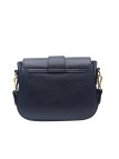 Soleil Chic Elise Sac Bandoulière Cuir Graine Noir