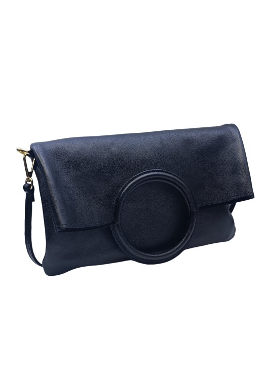 Soleil Chic LOOP Sac Bandoulière Noir Irise