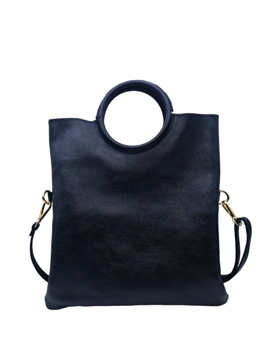 Soleil Chic LOOP Sac Bandoulière Noir Irise