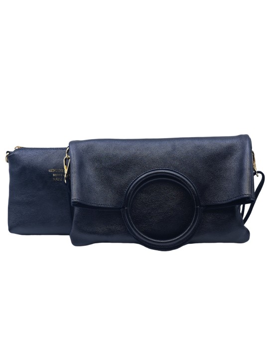 Soleil Chic LOOP Sac Bandoulière Noir Irise