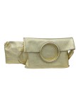Soleil Chic LOOP Sac Bandoulière Or