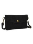 Soleil Chic Pochette bandoulière Camomille Noir Nubuck