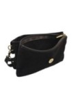 Soleil Chic Pochette bandoulière Camomille Noir Nubuck
