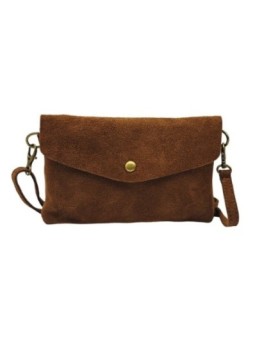 Soleil Chic Pochette bandoulière Camomille Camel Nubuck