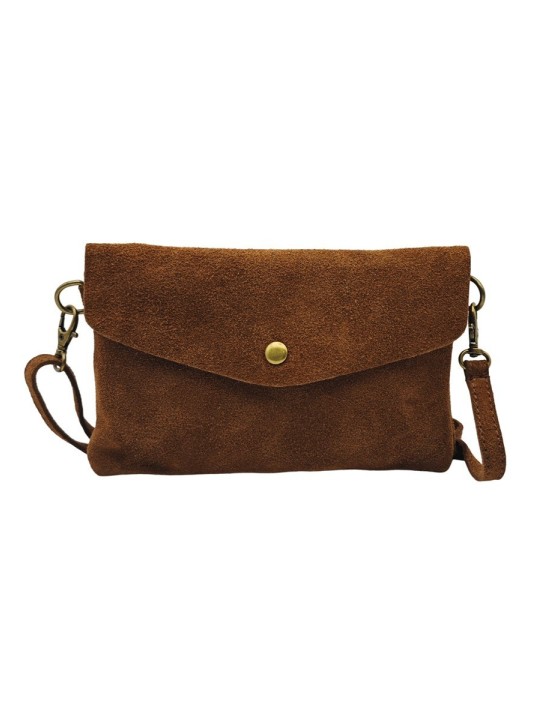 Soleil Chic Pochette bandoulière Camomille Camel Nubuck