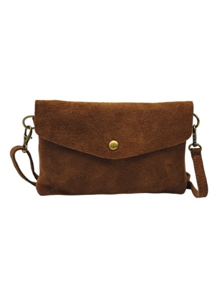Soleil Chic Pochette bandoulière Camomille Camel Nubuck