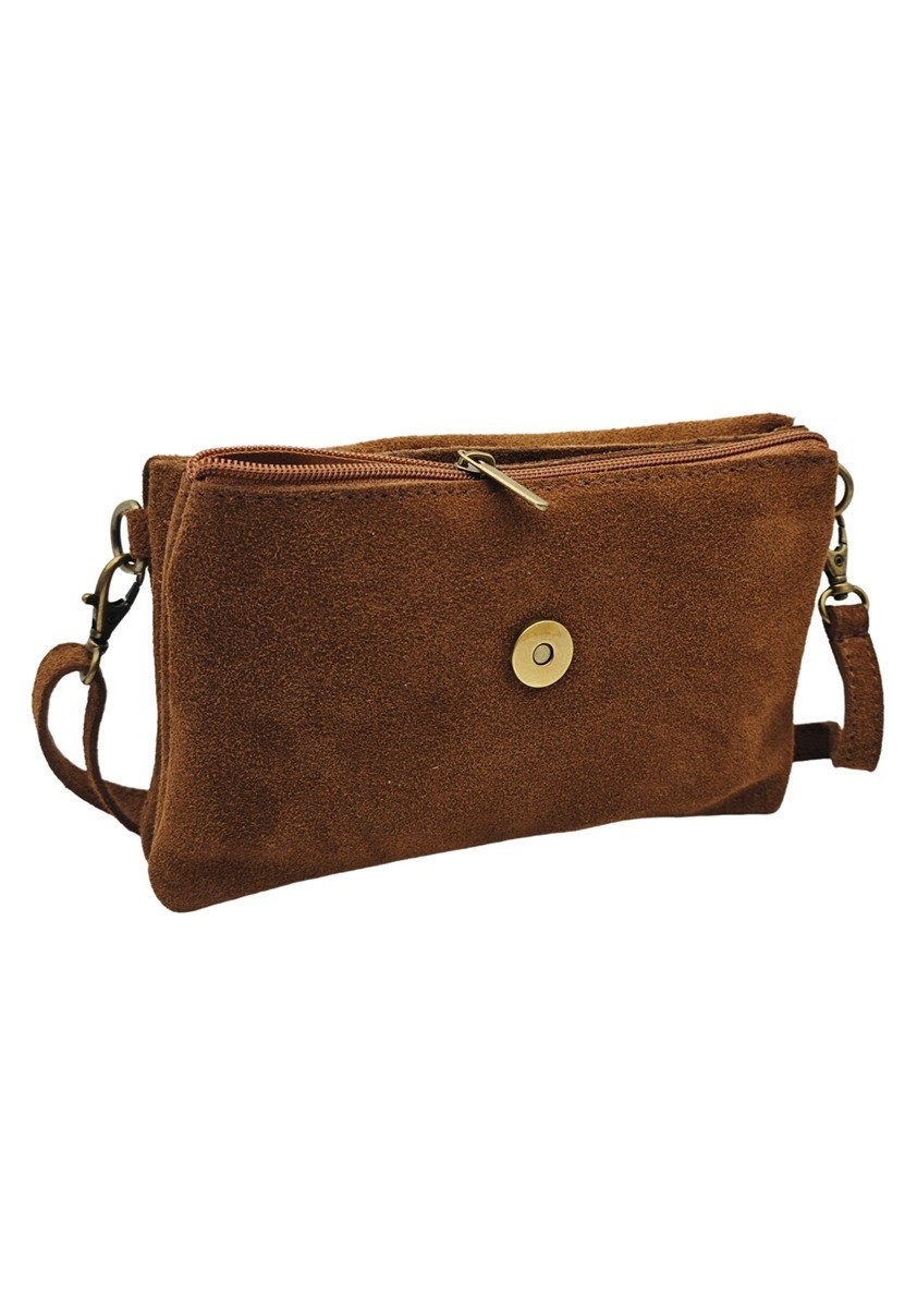 Soleil Chic Pochette bandoulière Camomille Camel Nubuck