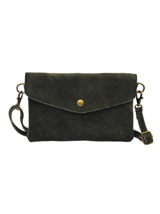 Soleil Chic Pochette bandoulière Camomille Kaki Nubuck