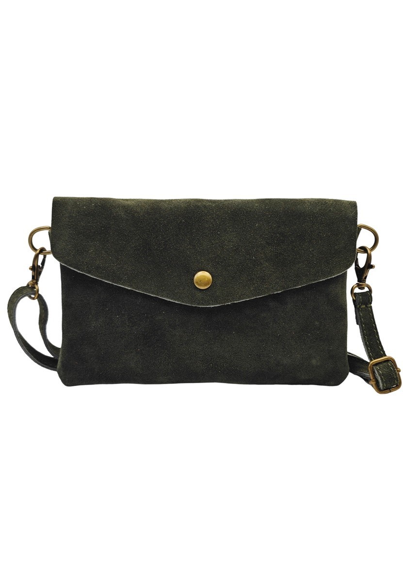 Soleil Chic Pochette bandoulière Camomille Kaki Nubuck
