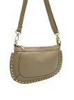 Soleil Chic Pochette Bandouliere Cloute Taupe