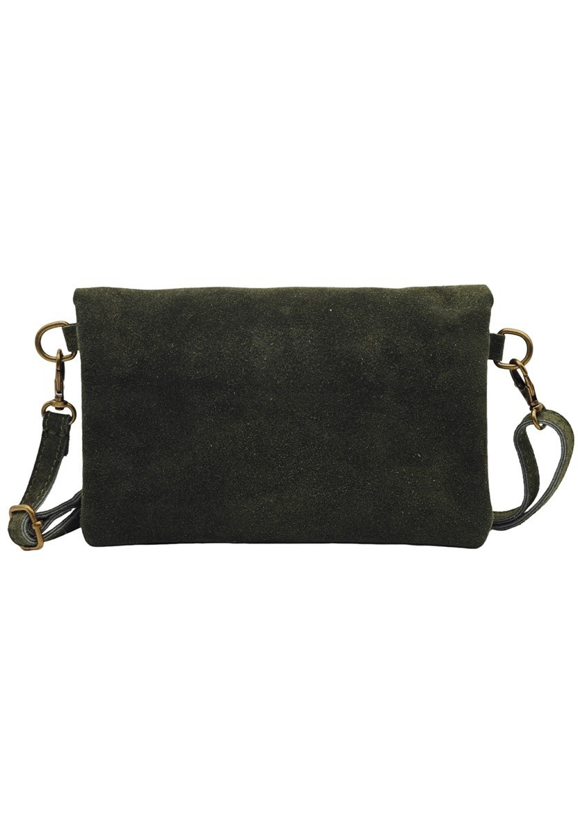 Soleil Chic Pochette bandoulière Camomille Kaki Nubuck
