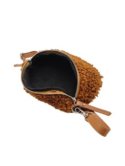 Demi Lune Moumoute Marron