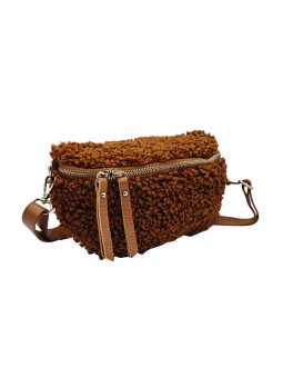 Demi Lune Moumoute Marron