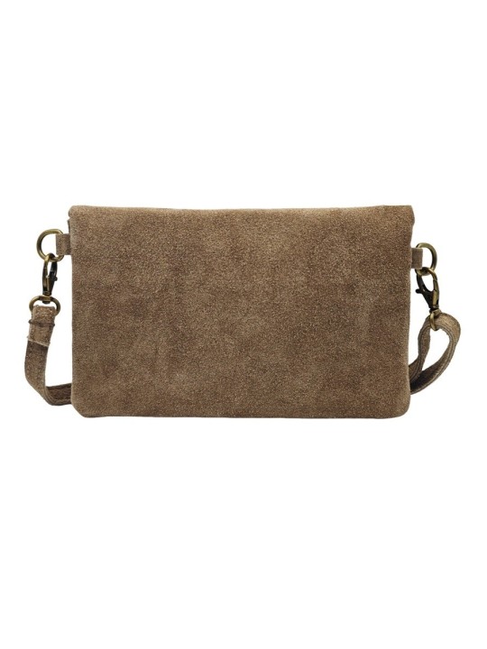 Soleil Chic Pochette bandoulière Camomille Taupe Nubuck