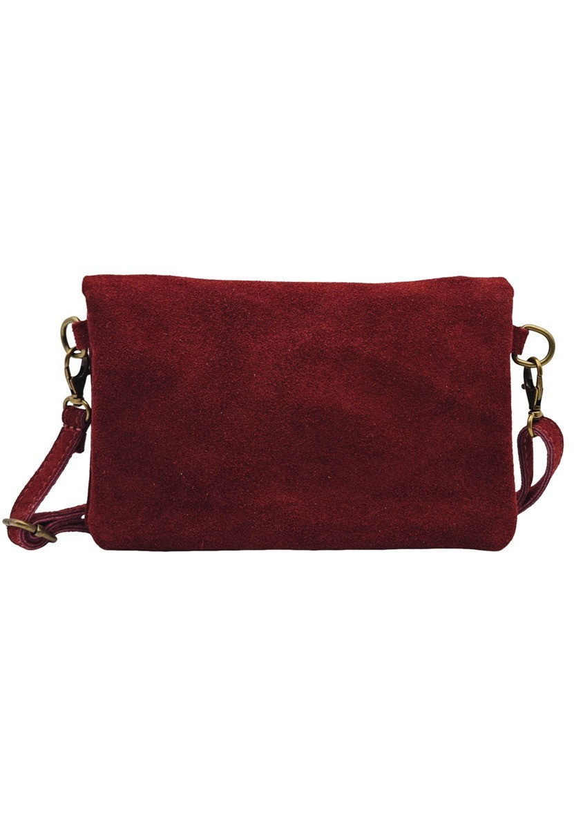 Soleil Chic Pochette bandoulière Camomille Rouge Nubuck