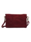 Soleil Chic Pochette bandoulière Camomille Rouge Nubuck