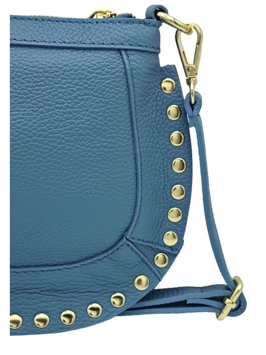 Soleil Chic Pochette Bandouliere Cloute Bleu Ciel