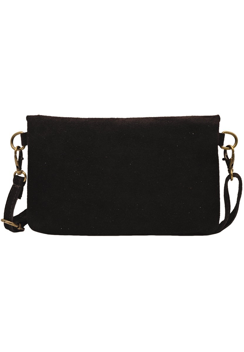 Soleil Chic Pochette bandoulière Camomille Chocolat Nubuck