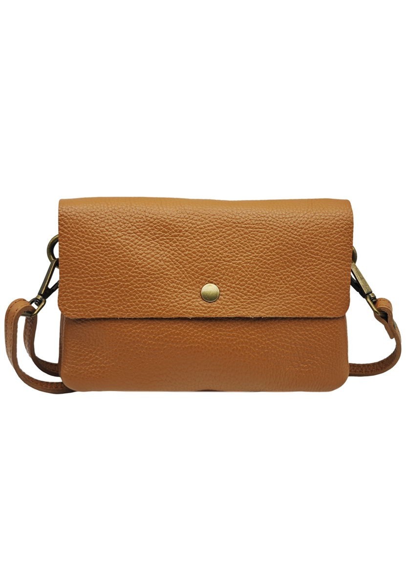 Soleil Chic Pochette bandoulière Camomille Large Camel
