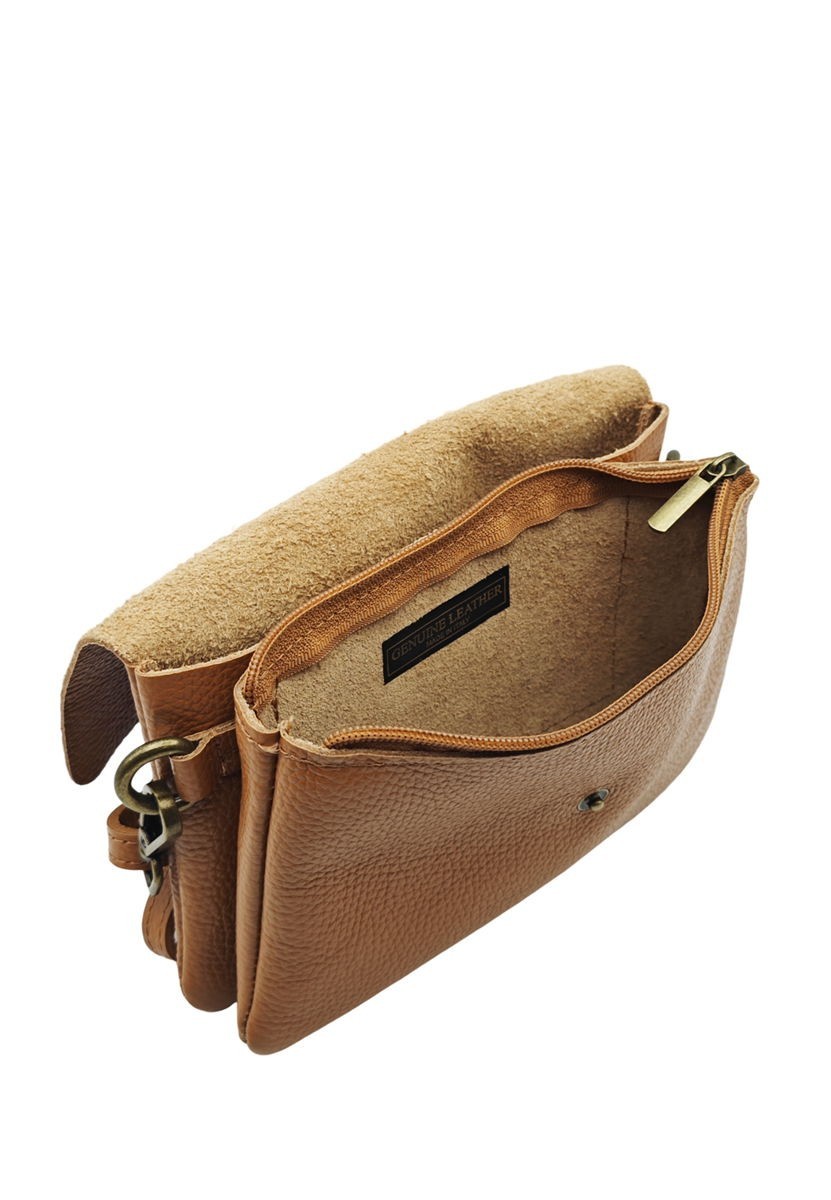 Soleil Chic Pochette bandoulière Camomille Large Camel