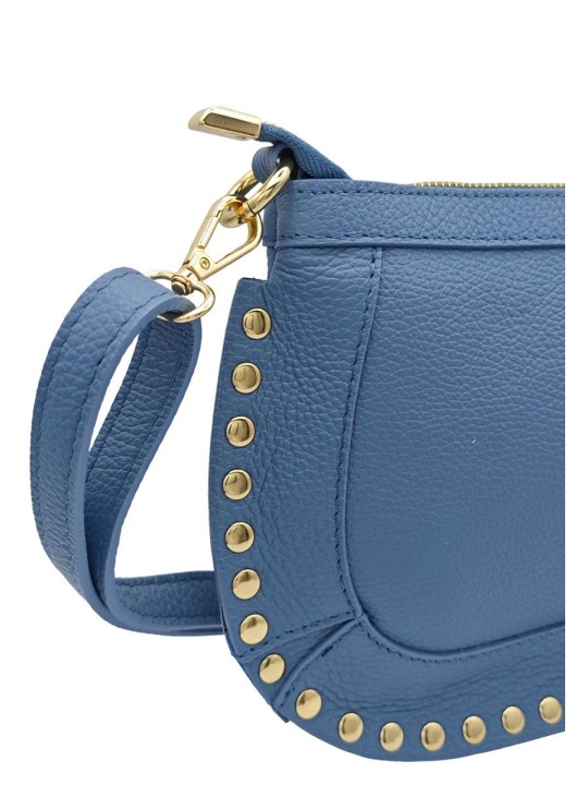 Soleil Chic Pochette Bandouliere Cloute Bleu Ciel