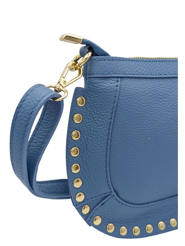 Soleil Chic Pochette Bandouliere Cloute Bleu Ciel