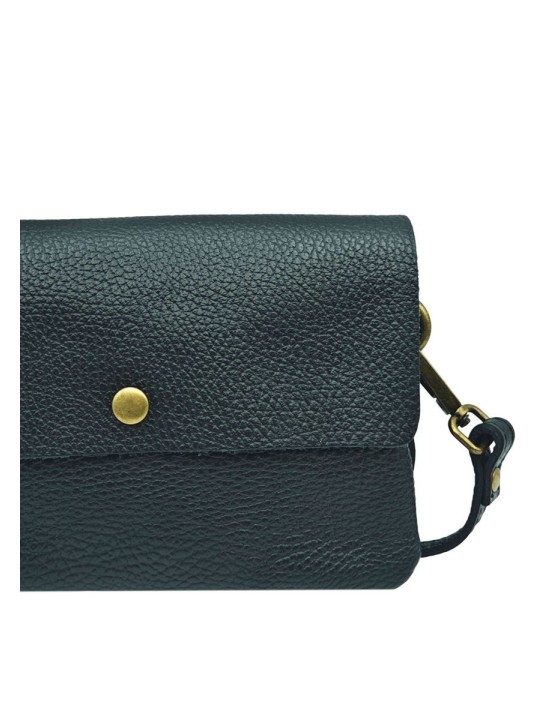 Soleil Chic Pochette bandoulière Camomille Large Noir