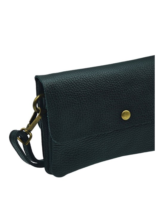 Soleil Chic Pochette bandoulière Camomille Large Noir