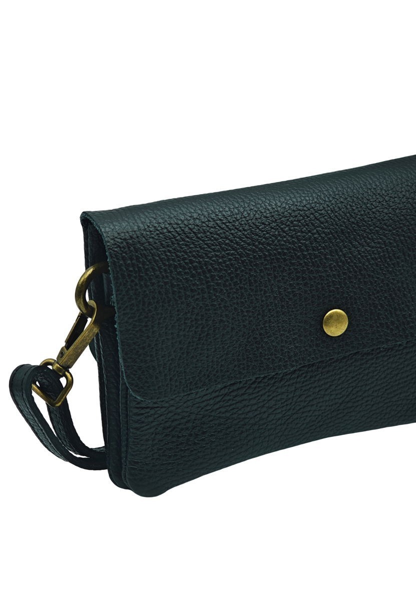 Soleil Chic Pochette bandoulière Camomille Large Noir