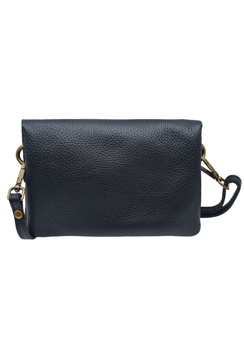 Soleil Chic Pochette bandoulière Camomille Large Noir