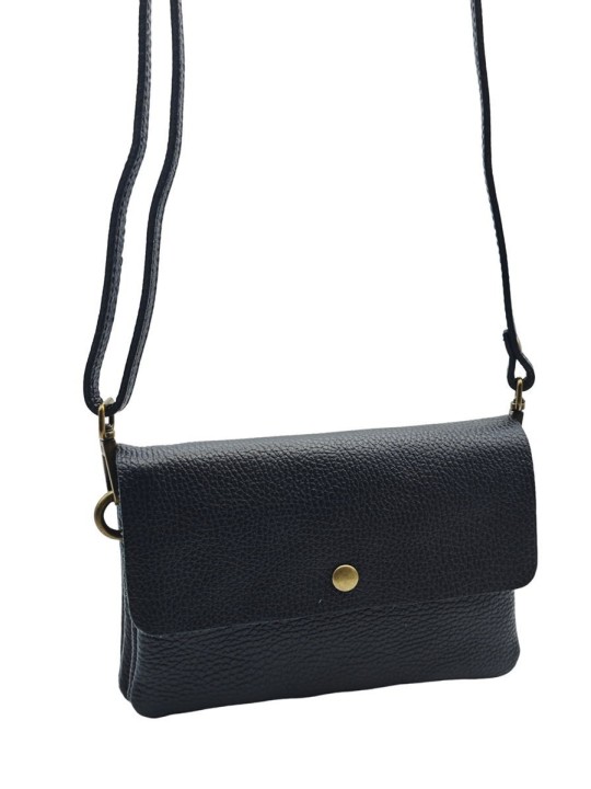 Soleil Chic Pochette bandoulière Camomille Large Noir