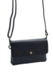 Soleil Chic Pochette bandoulière Camomille Large Noir