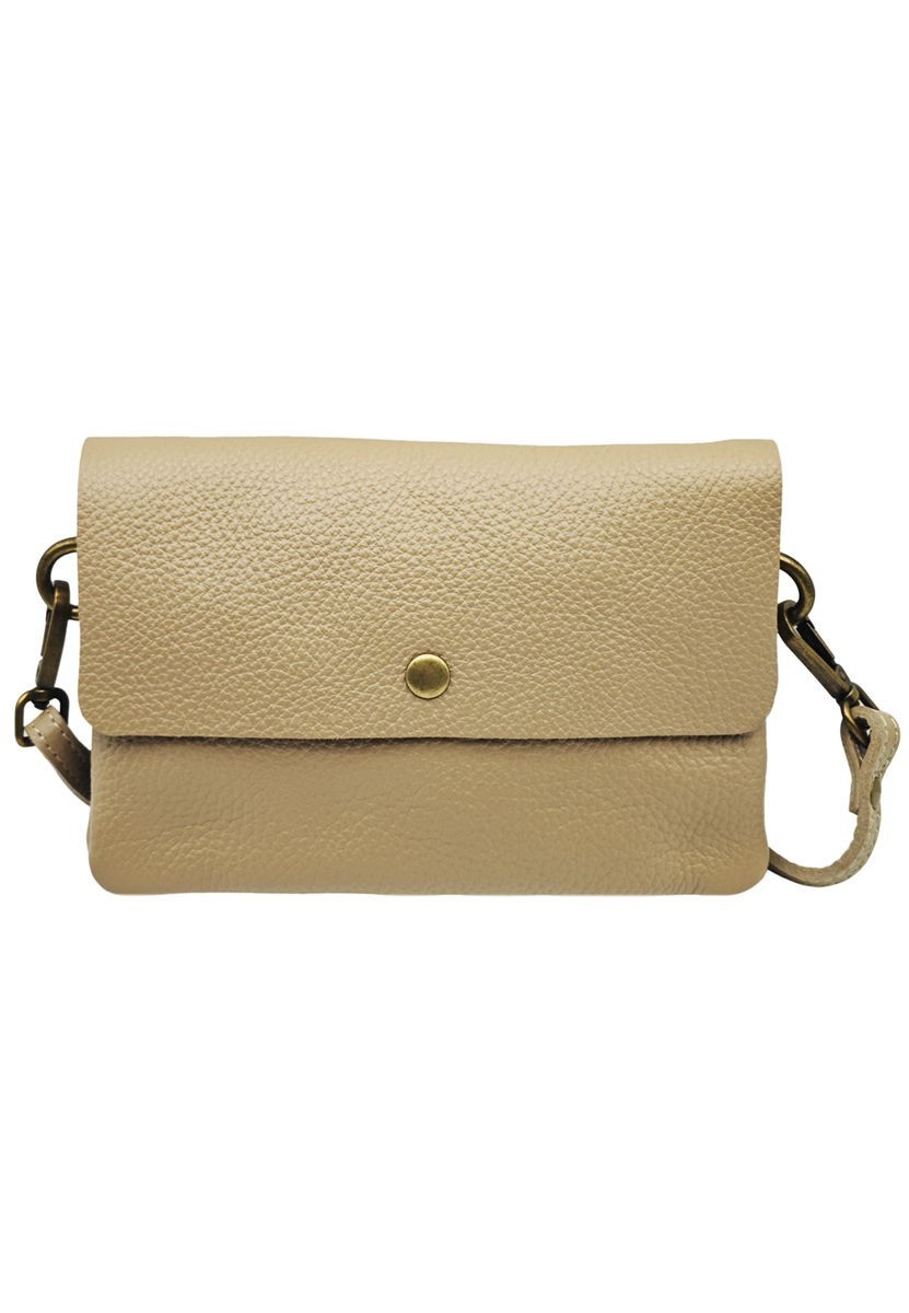 Soleil Chic Pochette bandoulière Camomille Large Taupe