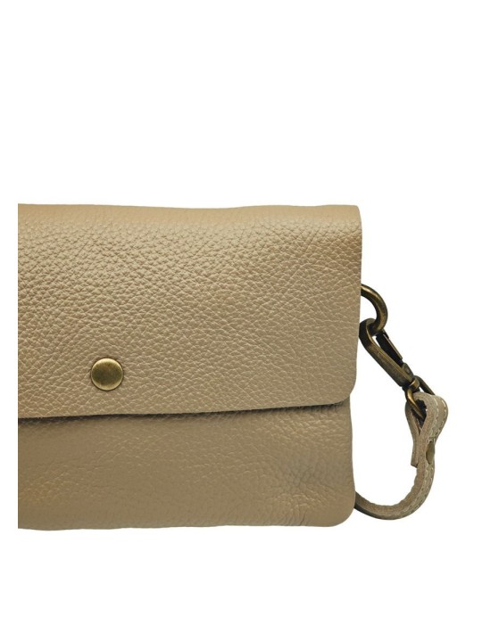 Soleil Chic Pochette bandoulière Camomille Large Taupe