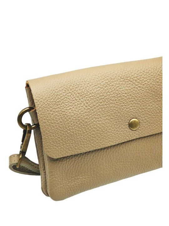 Soleil Chic Pochette bandoulière Camomille Large Taupe