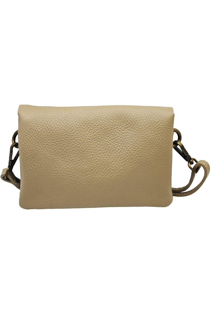 Soleil Chic Pochette bandoulière Camomille Large Taupe