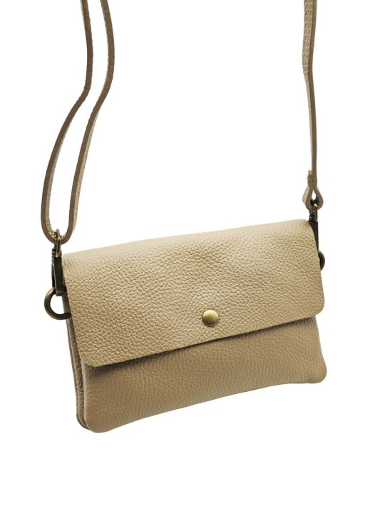 Soleil Chic Pochette bandoulière Camomille Large Taupe