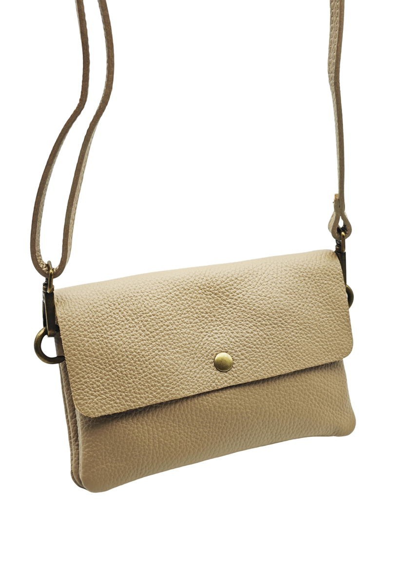 Soleil Chic Pochette bandoulière Camomille Large Taupe