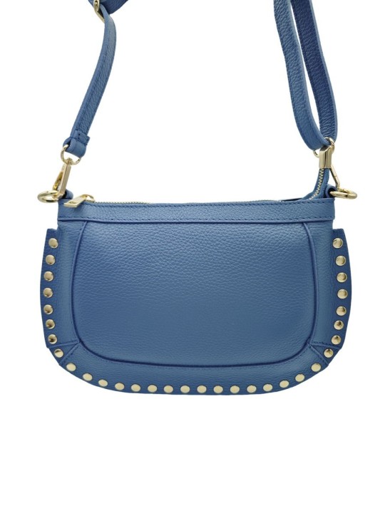 Soleil Chic Pochette Bandouliere Cloute Bleu Ciel