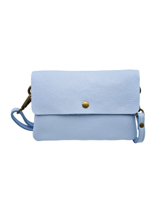 Soleil Chic Pochette bandoulière Camomille Large Bleu Ciel