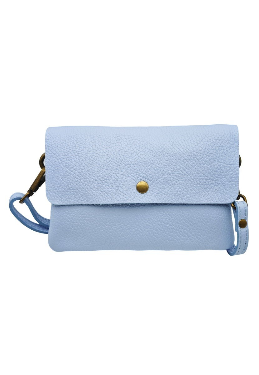 Soleil Chic Pochette bandoulière Camomille Large Bleu Ciel