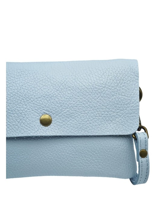 Soleil Chic Pochette bandoulière Camomille Large Bleu Ciel