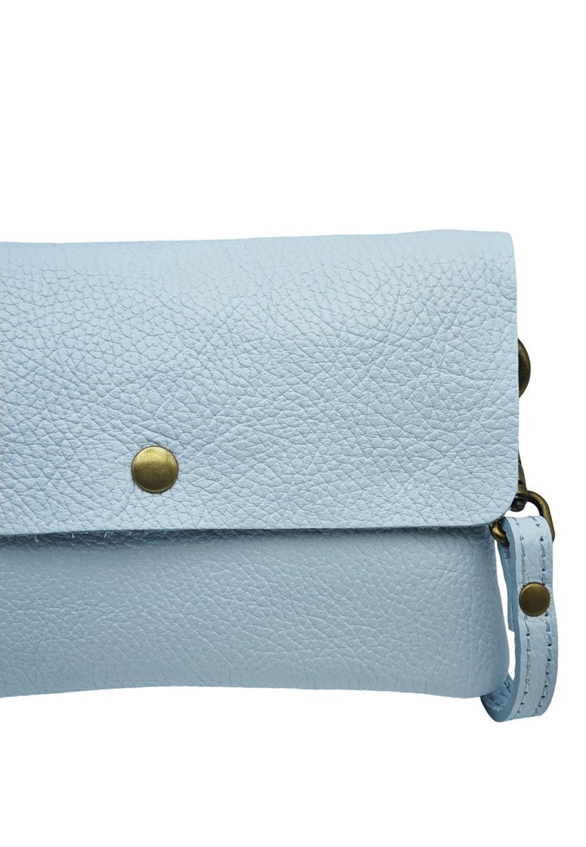 Soleil Chic Pochette bandoulière Camomille Large Bleu Ciel