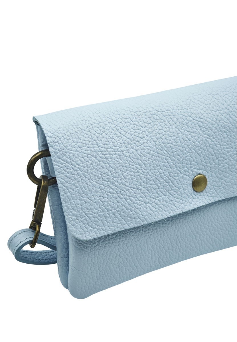 Soleil Chic Pochette bandoulière Camomille Large Bleu Ciel