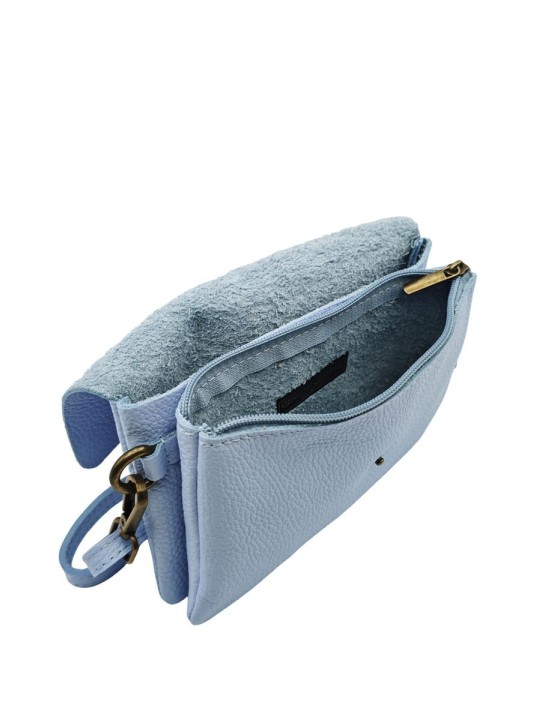 Soleil Chic Pochette bandoulière Camomille Large Bleu Ciel