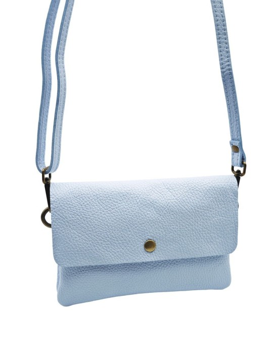 Soleil Chic Pochette bandoulière Camomille Large Bleu Ciel