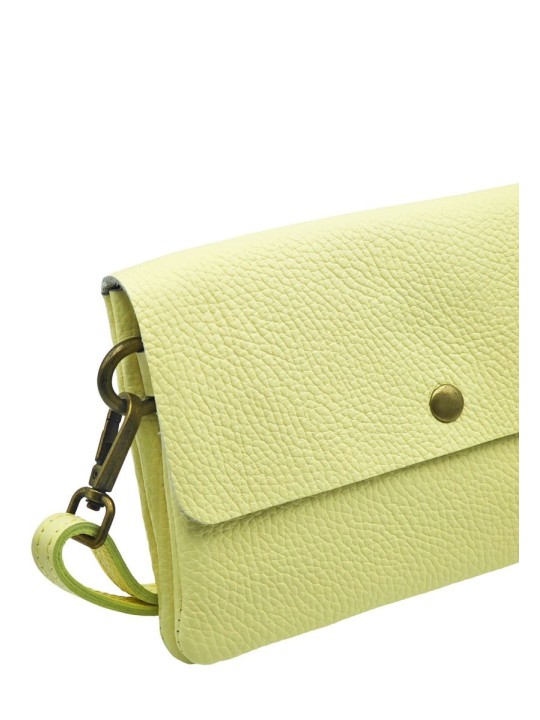 Soleil Chic Pochette bandoulière Camomille Large Jaune Clair